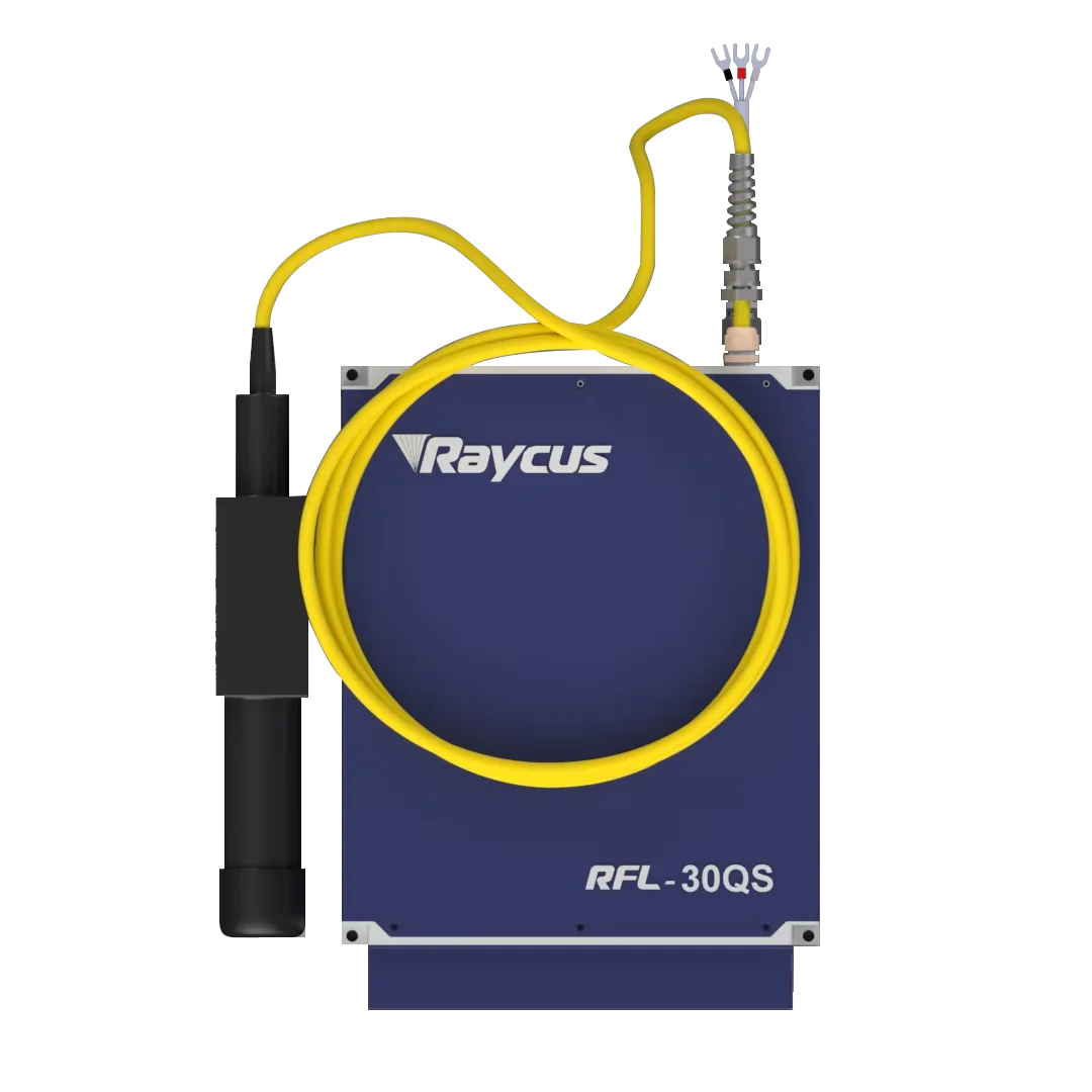 

Best Raycus 30W 220V 24VDC RFL-P30QS Q-Switched Pulse Fiber Source for Cutting Machine High Quality