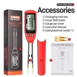 GN701 GN702 Inteligente Tester Measurement patch Multimeter Resistance Capacitance Inductance Diode Test Measurement Tools