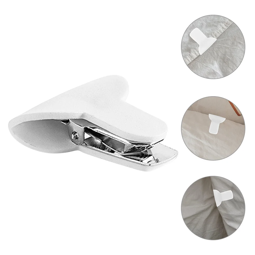 

12Pcs Quilt Fixing Clips Adjustable Non-Slip Blanket Fastener Bed Sheet Clamps Practical Quilt Fastener