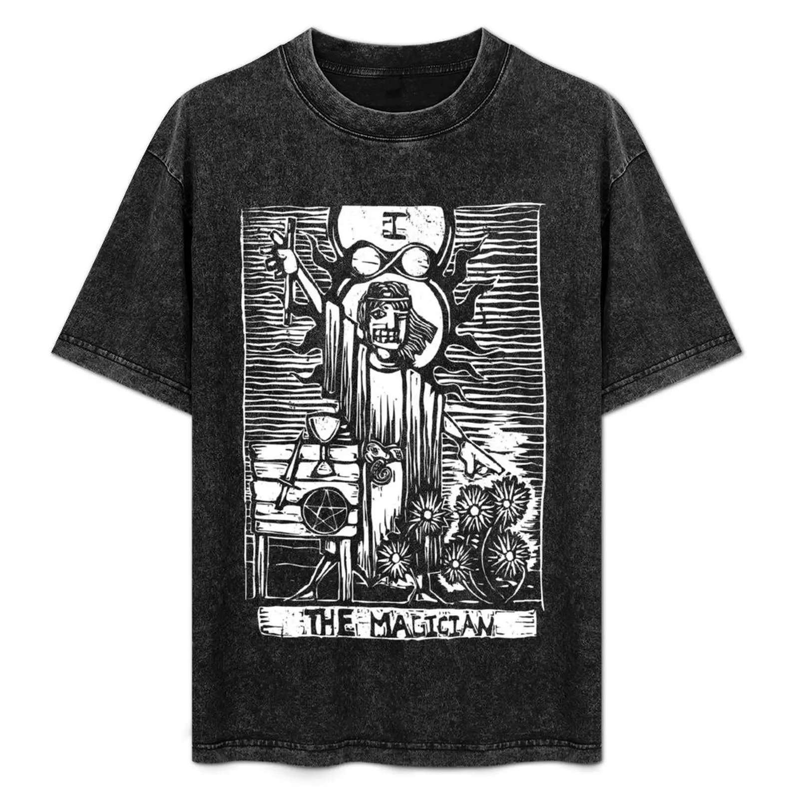 

The Magician - Tarot Cards - Major Arcana T-Shirt customs anime t shirts T-shirt men