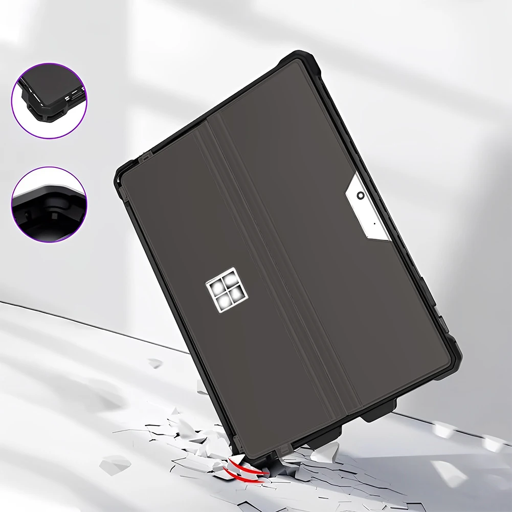 Case for Microsoft Surface Pro 6/Pro 5/Pro 4 for Microsoft Surface Pro 7 Plus/Pro 7 Compatible W/Type Cover Keyboard