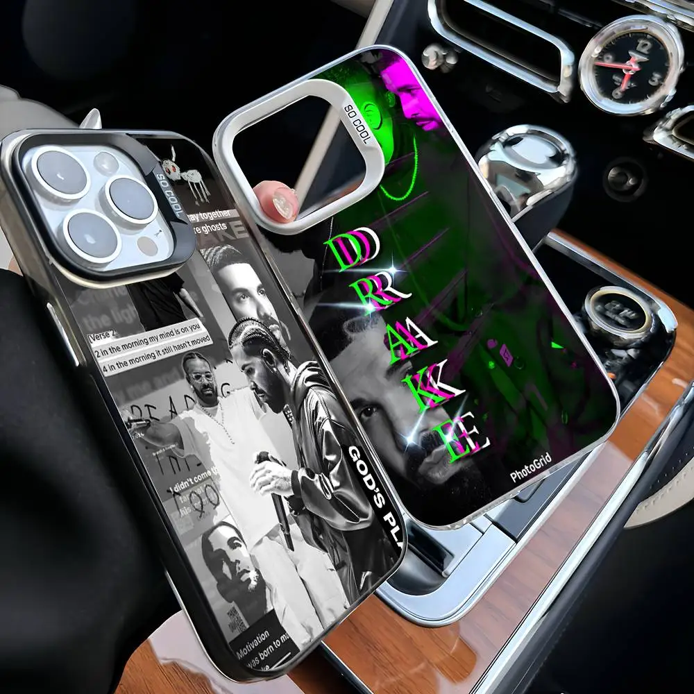 

Rapper Drake Phone Case For IPhone 17 16 15 14 13 12 11 Pro MAX Matte Shockproof Back Anti Fall Matte Cover