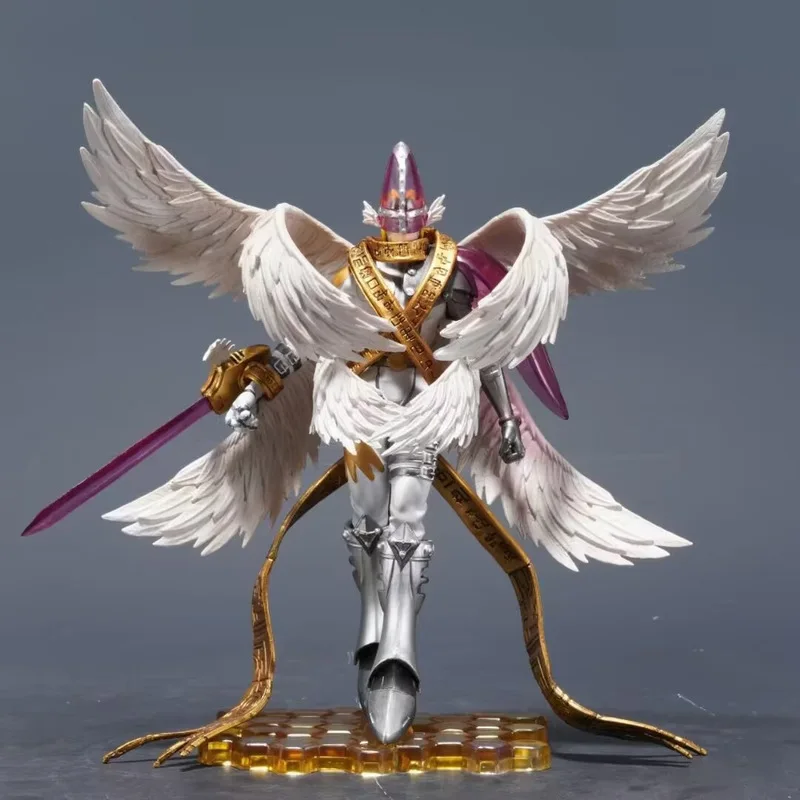 

Digimon GK Святой Ангел Зверь Ангел Зверь Эволюционная Статуя Окружающая Аниме Модель Ручной Работы Орнамент