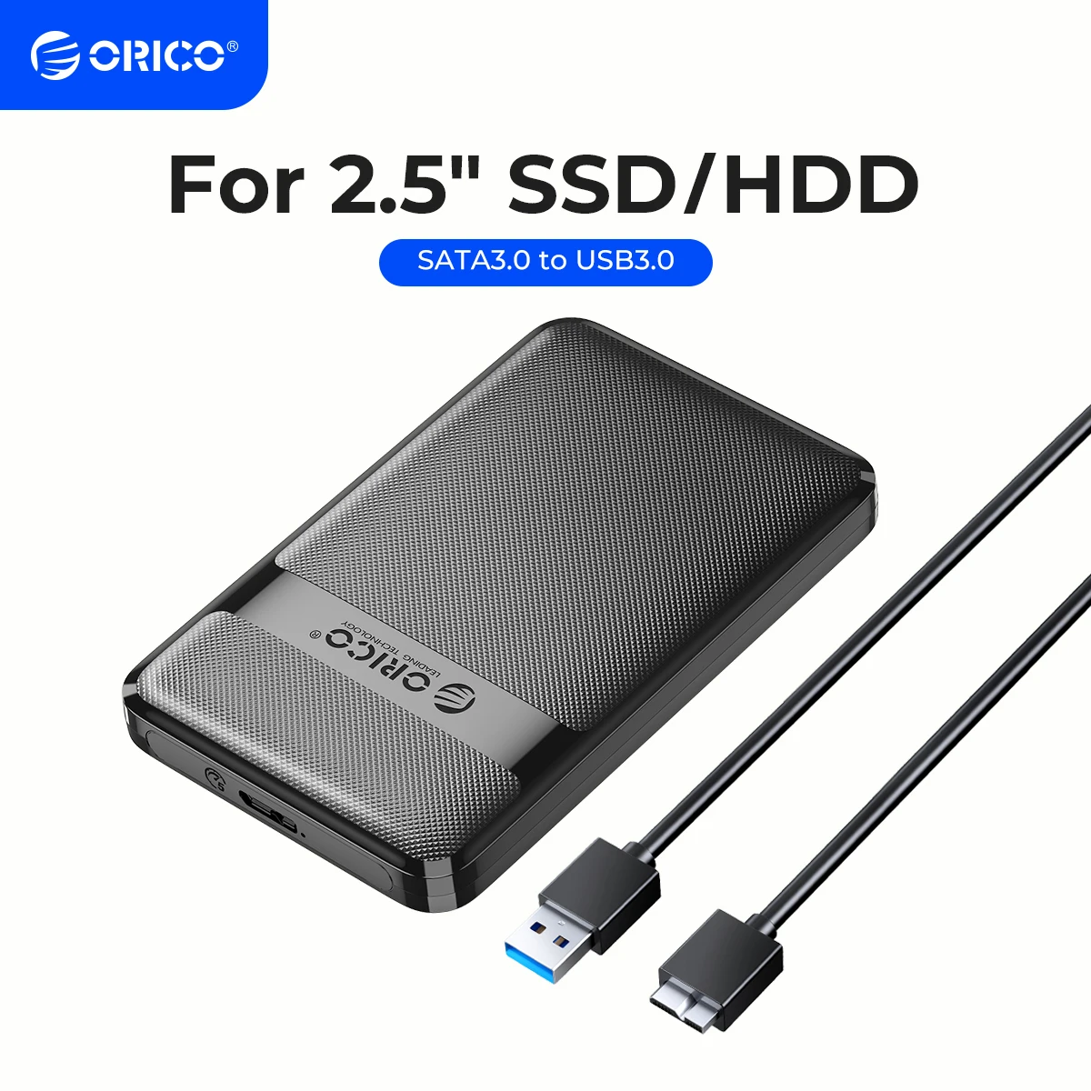 Внешний HDD-корпус ORICO, 2,5 дюйма, SATA на USB/Type-C, макс. 6 Гбит/с