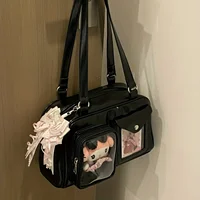 Lindo bolso bandolera de anime para mujer, bolso de gran capacidad para la escuela, cosplay y uso diario. ¡Durable y de moda! ¡Compre ahora!