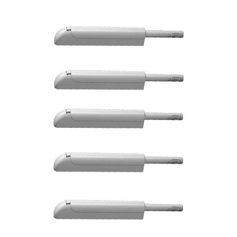 5PCS Kitchen Cabinet Catches Door Stop Drawer Soft Quiet Closer Damper Buffers Invisible door touch bead rebounder Furniture Har