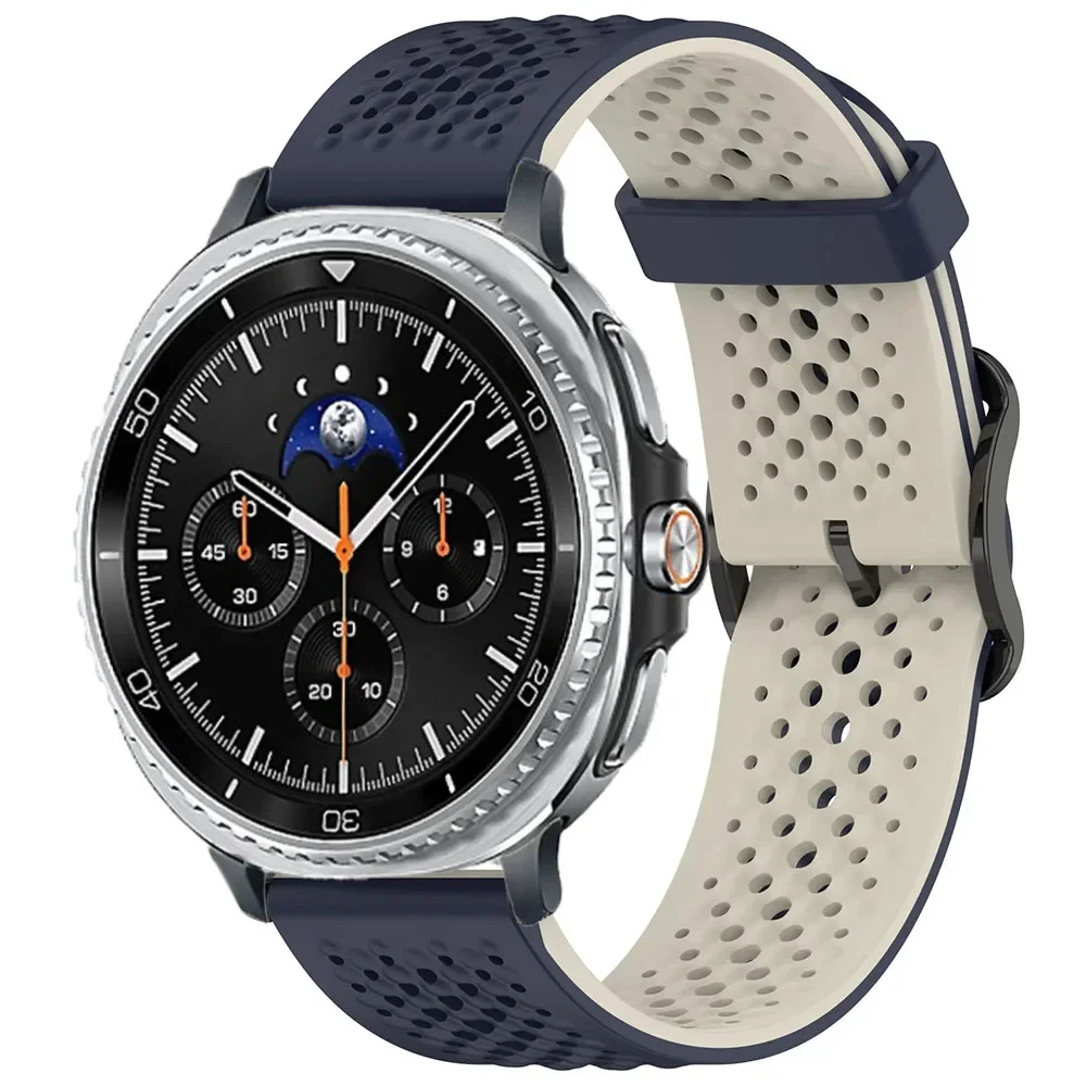 حزام سيليكون لساعة سامسونج جالاكسي 8 40 مللي متر 44 مللي متر 8 كلاسيكي 46 مللي متر سوار رياضي لساعة جالاكسي الترا 2025 47 مللي متر كوريا