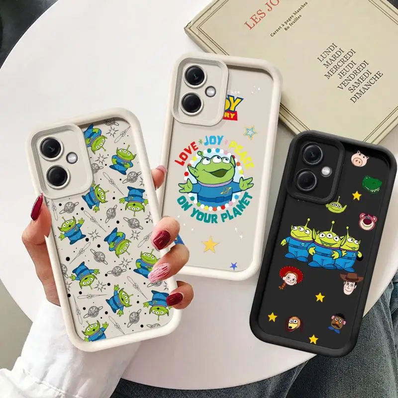 Disney Toy Story Cute Alien Phone case for Redmi Note 12 13 5G 10Pro cases 11 10 12S 13pro 4G 11S 12ProPlus fundas 11Pro Cover