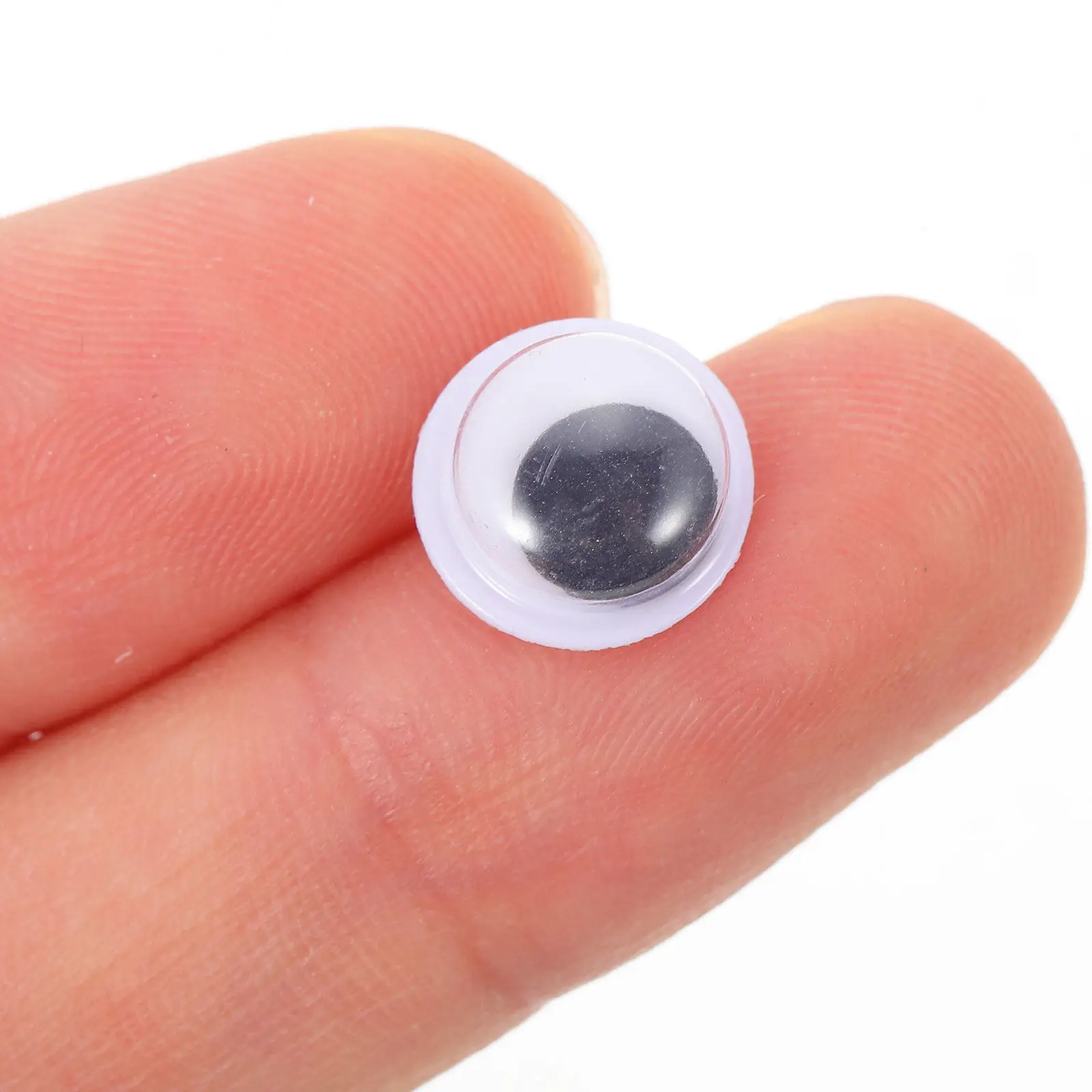 

5000pcs 1 Bag Self-Adhesive Eyeball Stickers Plastic Diy Craft Supplies For Animal Eye Decals Kids Crafts Material Decor