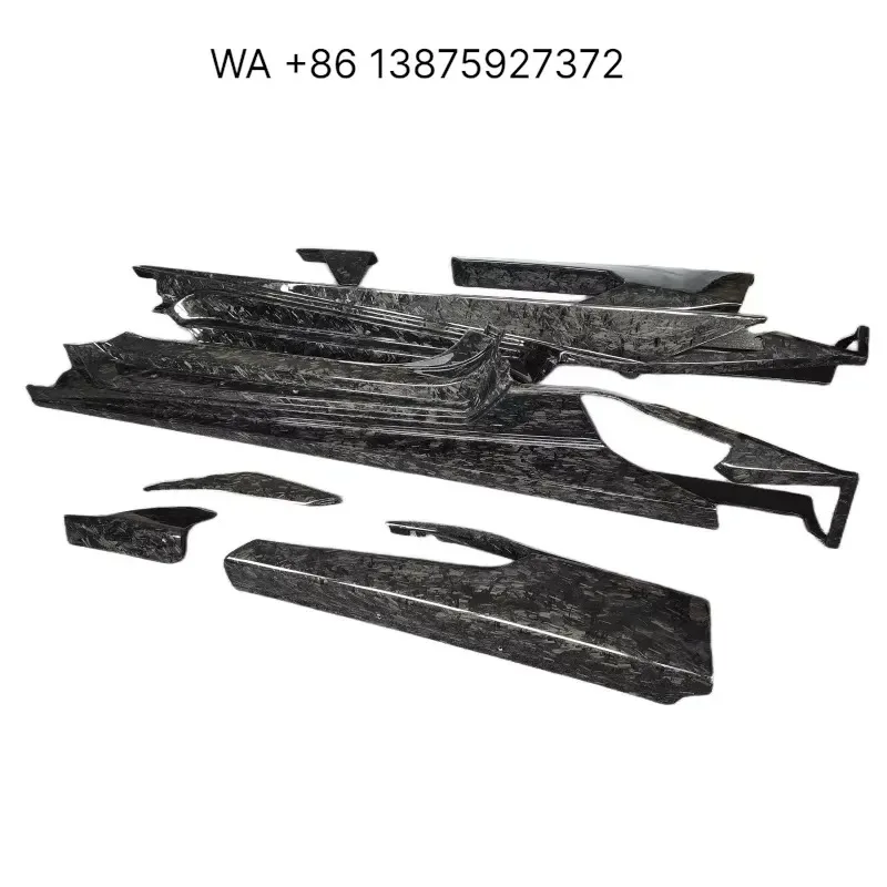Wmwmnu New MS Style LP610 Body Kit for Huracan Modification Forged Carbon Fiber Side Skirt Condition