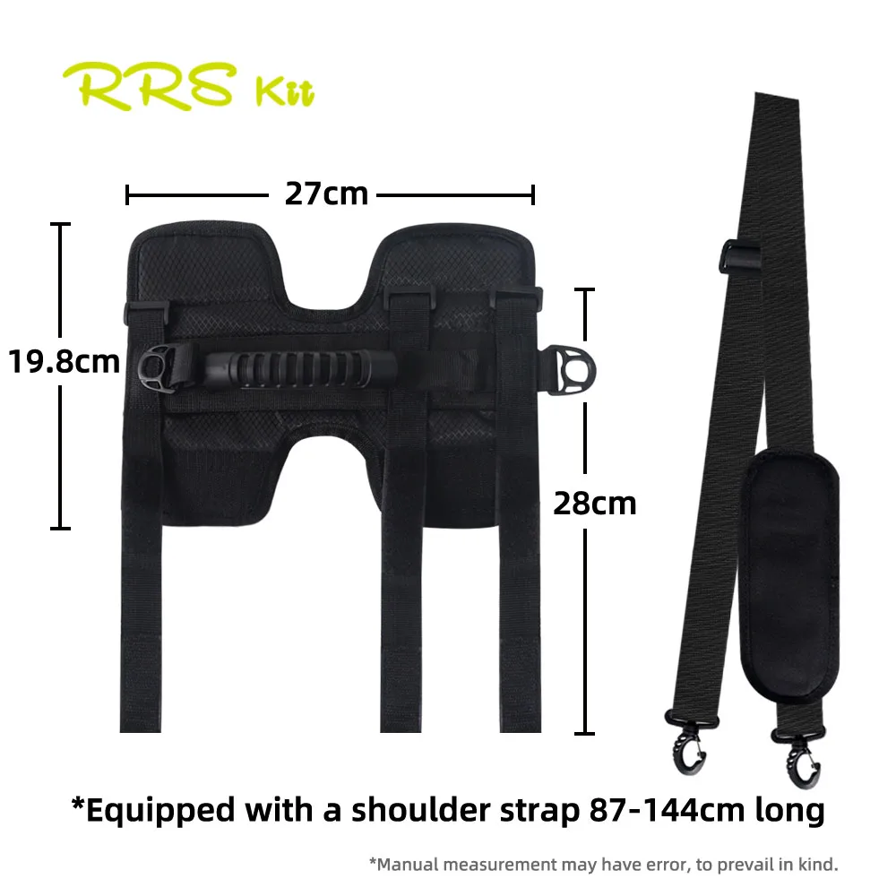 RRskit Folding Bicycle Carrier Handle Hand Grip For Brompton Cycling Bike Frame Carry Shoulder Strap Bicycle Accessories view 4
