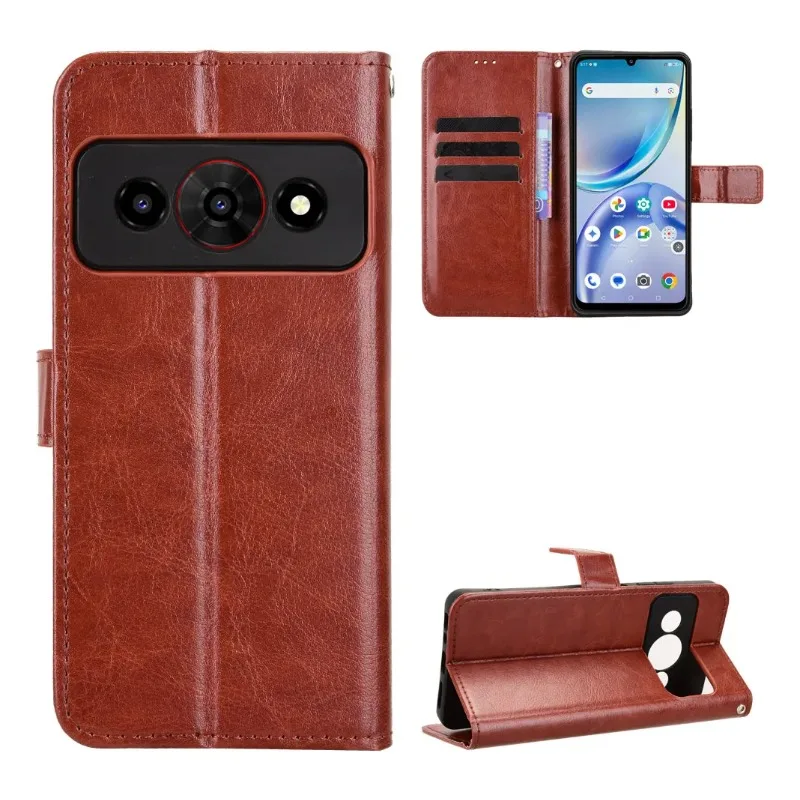 

Flip Wallet Case For ZTE Optus X Value Card Bag Leather Holder Magnetic Cover For ZTE Nubia P7 Pro Shockproof Shell