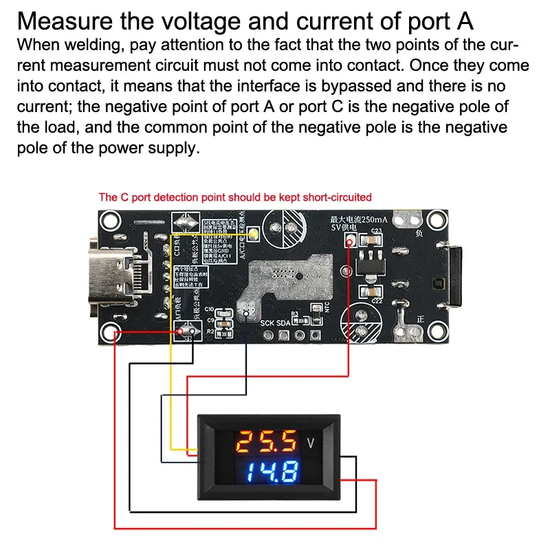 DC 6-30V 100W SW3518 Charging Module Vehicle Desktop Charger Motherboard Multi-Protocol High-Power Quick Charging Module