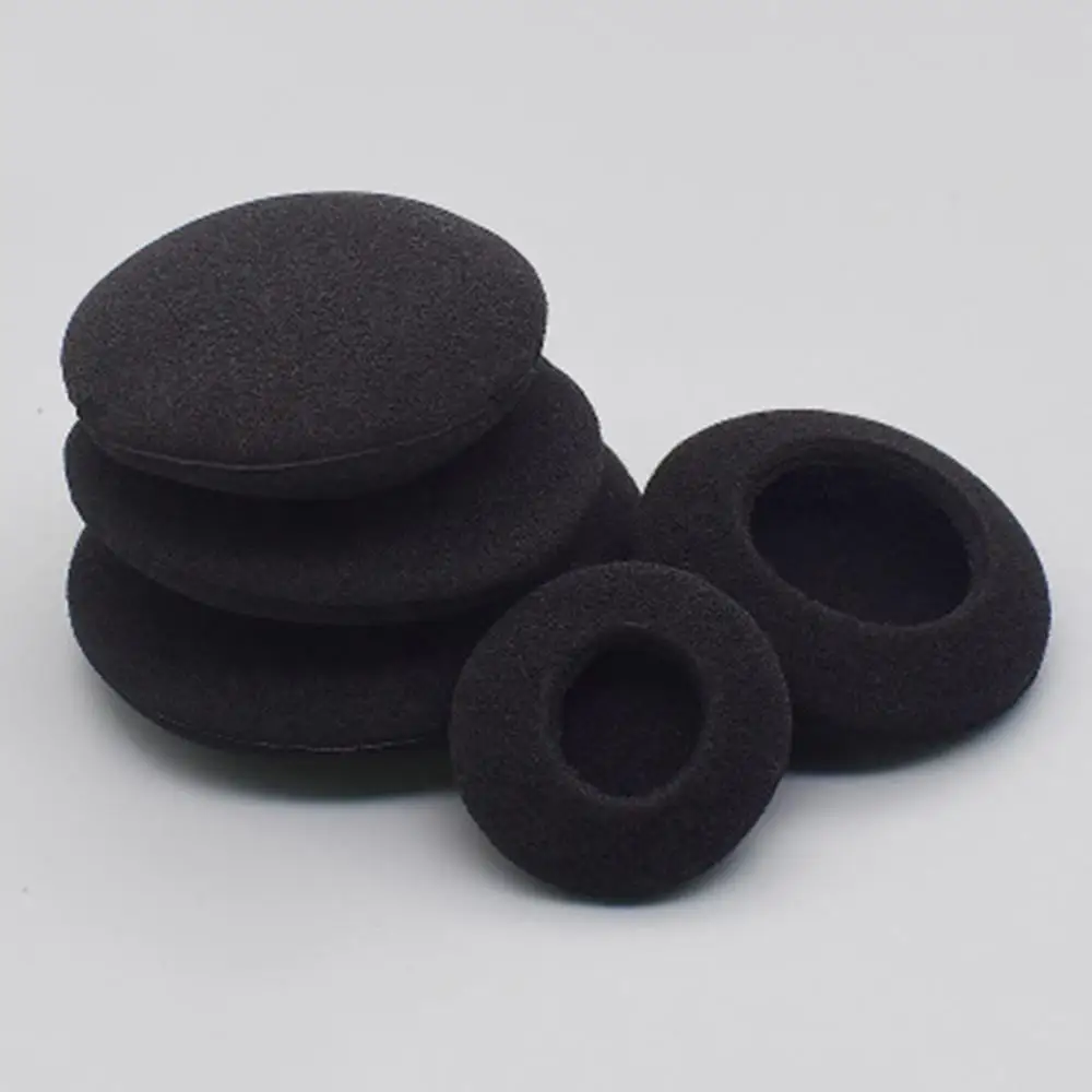 2Pcs 3.5/4.5/5/5.5/6cm Headphone Ear Sponge Pads Replacement Headset Accessory Foam Ear Pud Earpads Sponge Cushion Covers