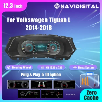 Navigital 12,3 10 nejlepší prodej digitální palubní deska VW - №9