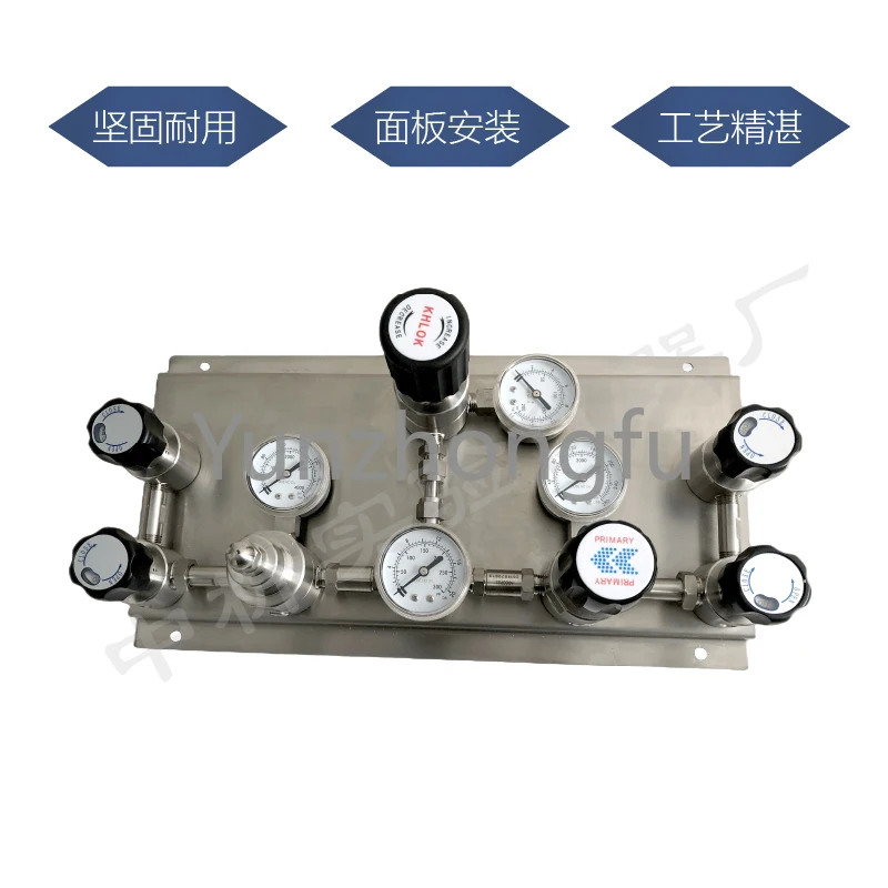 316L Stainless Steel Semi-automatic Switch Cylinder Assembly Manifold Pressure Reducing Valve Control Laboratory