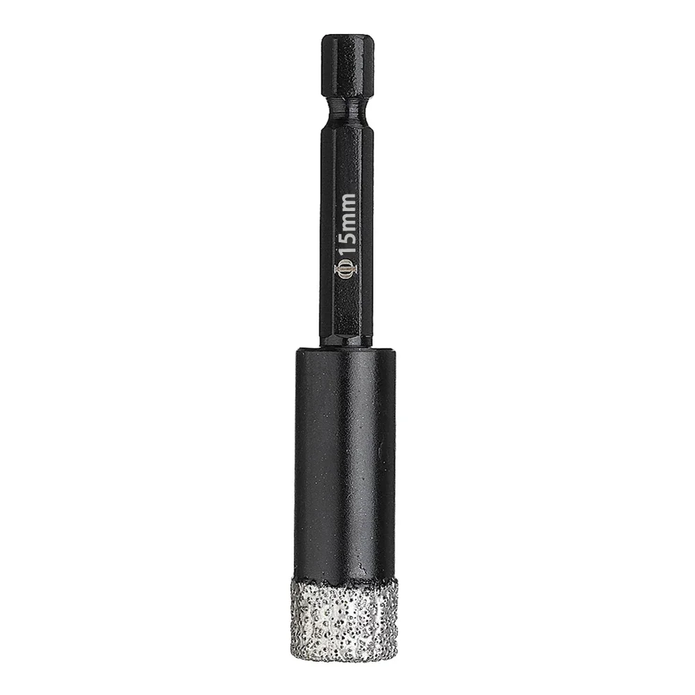 6-15Mm Máy Hút Chia Lửa Bằng Đồng Nguyên Kim Cương Khô Mũi Sứ Đá Hoa Cương Gạch Kính Đá Cẩm Thạch Cho Nề Bê Tông Ngói/mặt Kính Ceramic