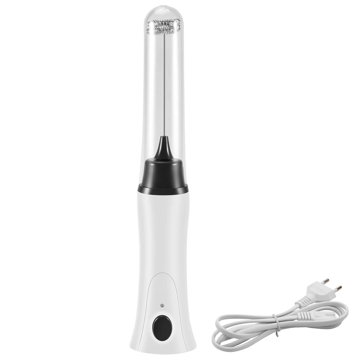 Handheld Electric Coffee Mixer Frother Automatic Milk Beverage Foamer Cream Whisk Cooking Stirrer Egg Beater With Cover