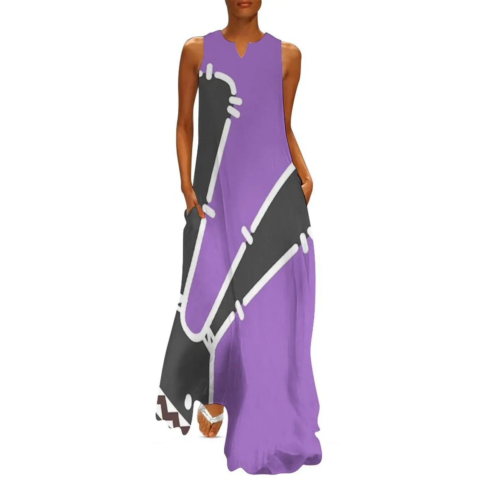 

Simple Peeking Spriggy Long Dress Casual dresses summer dresses womens 2025 cute dress cocktail dresses