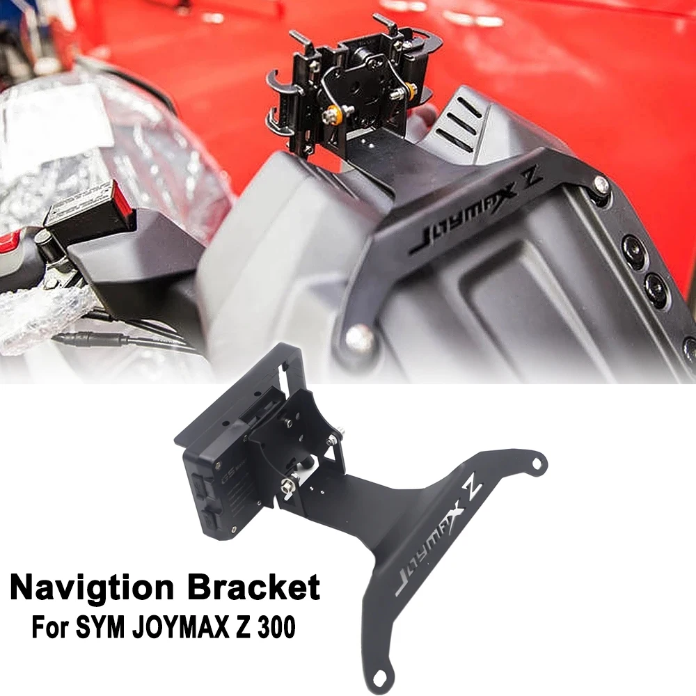 NEW Motorcycle Windshield Mount Navigation Bracket GPS For SYM JOYMAX Z 300 Smartphone Holder