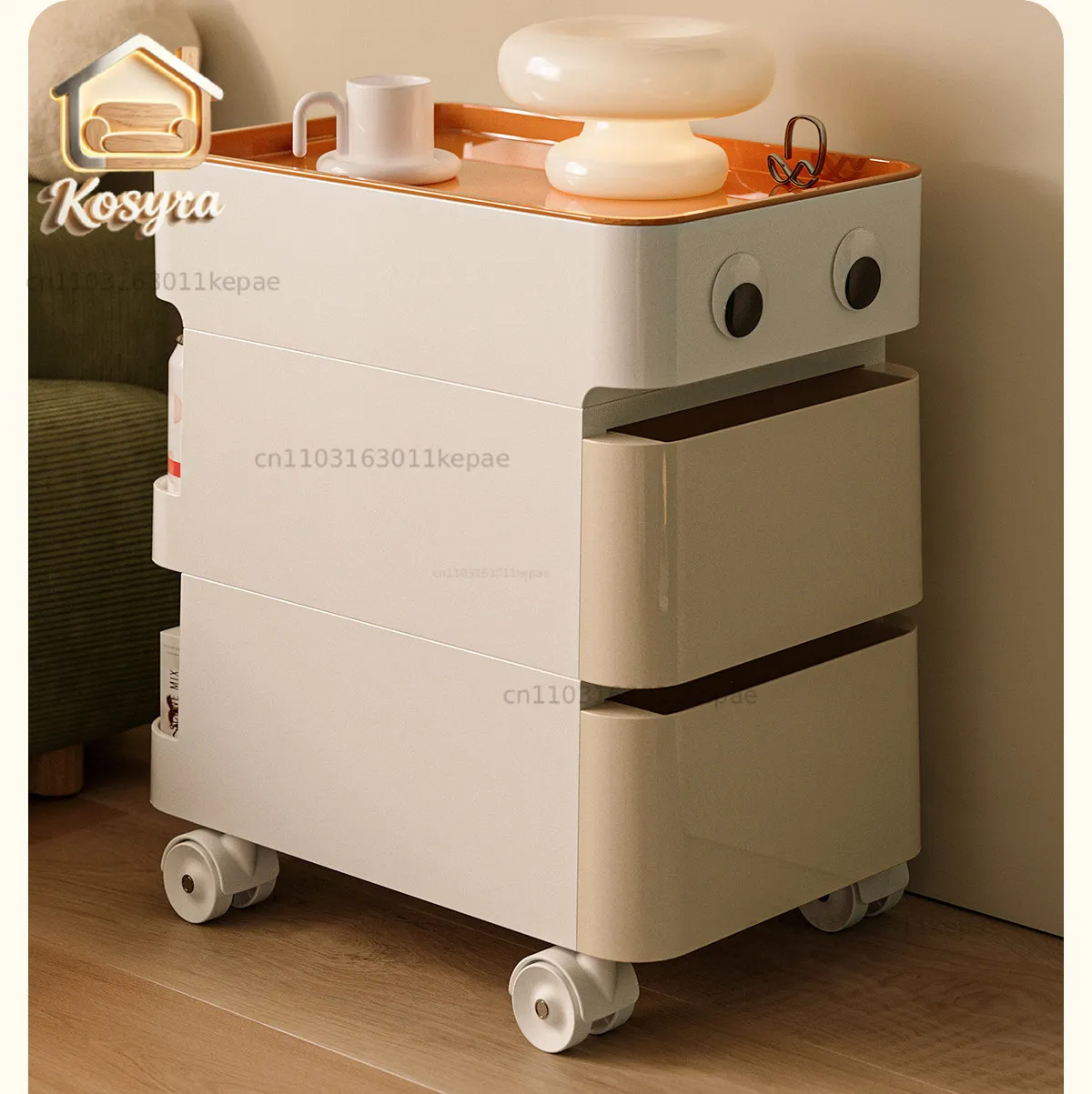trolley rack mobile living room sofa side few snacks storage side cabinet dining car table small coffee table bedside table