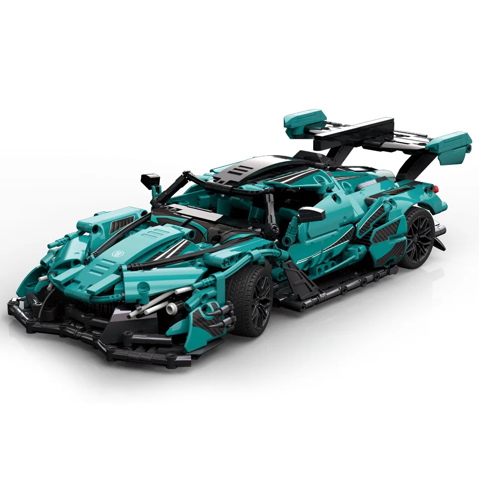 Intensa Emozione Super voiture de sport bloc de construction Apollo IE modèle ornement originalité Puzzle assemblage jouet cadeau pour garçon