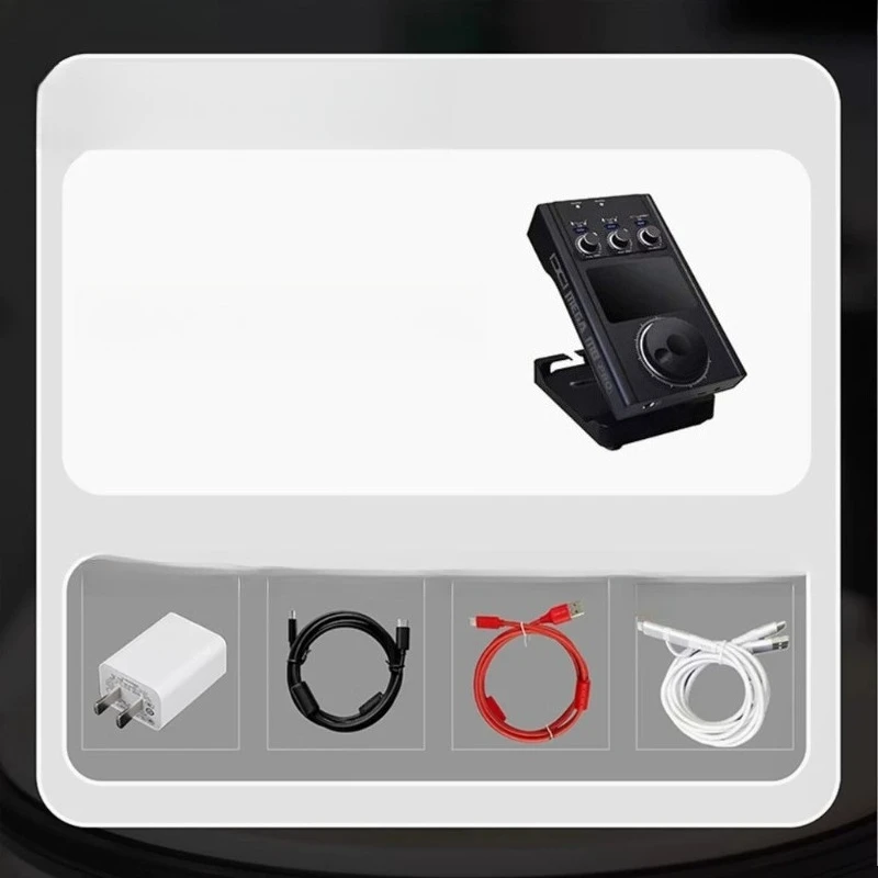 

External sound card M8 sound card upgraded version usb professional sound card computer mobile phone Karaoke