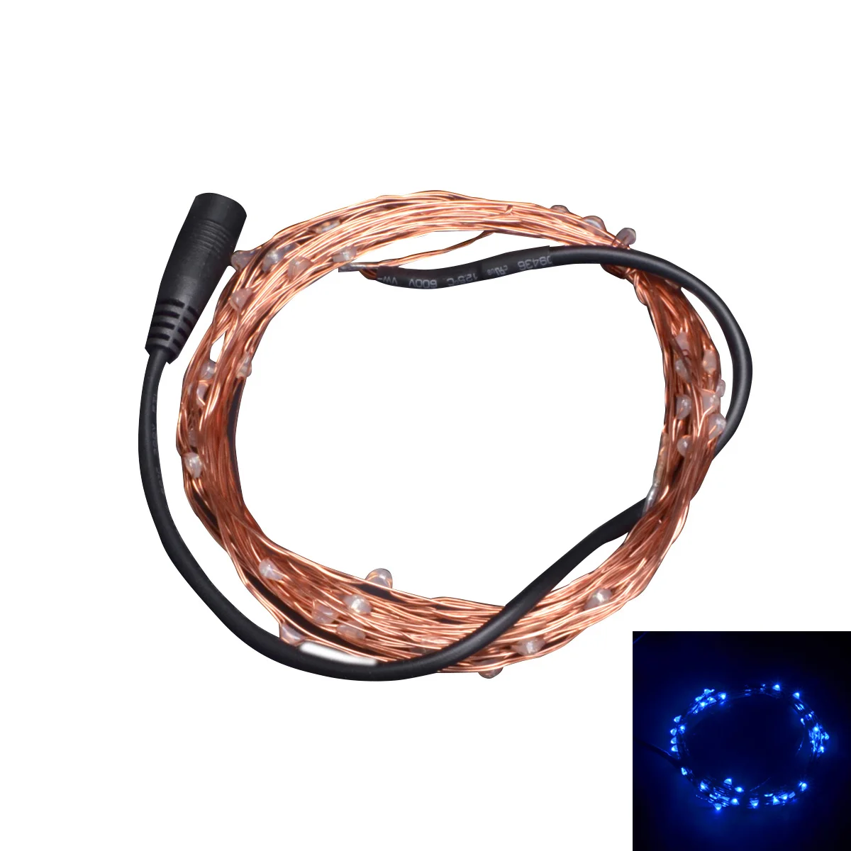 Blue 10m Dc 12V LED String Light Water Resistant Safe Energy Saving for Holiday Art Making Decoration LED String Light