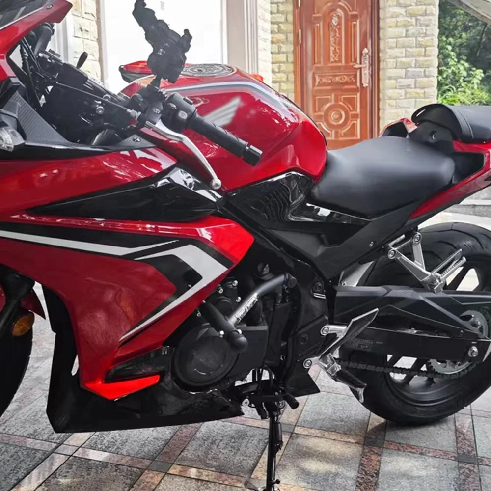 For Honda CBR400R CBR500R Front Anti-Fall Ball Engine Guard Crash Tank Bar Bumper Fairing Frame Protector