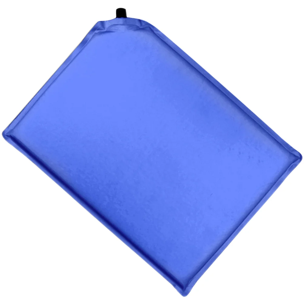 

Seat Cushion for Car Self-inflating Stadium Hiking Cushions Camping Airplane Blue Inflatable Travel