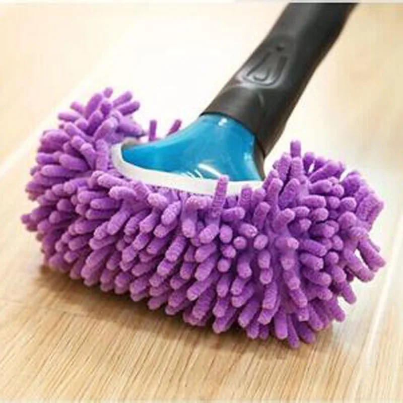 1Pair Lazy Floor Dust Cleaner Grazing Slippers House Bathroom Floor Cleaning Mop Slipper Lazy Shoes Cover Chenille Duster Cloth