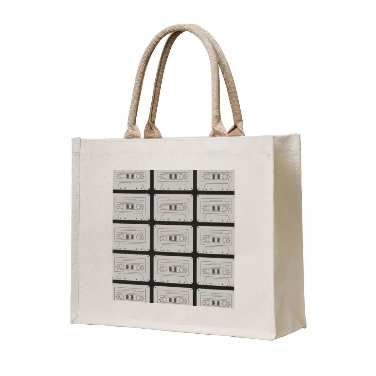 this is me trying Cassette Tote Bag women bag Large bags for women Shopping bags