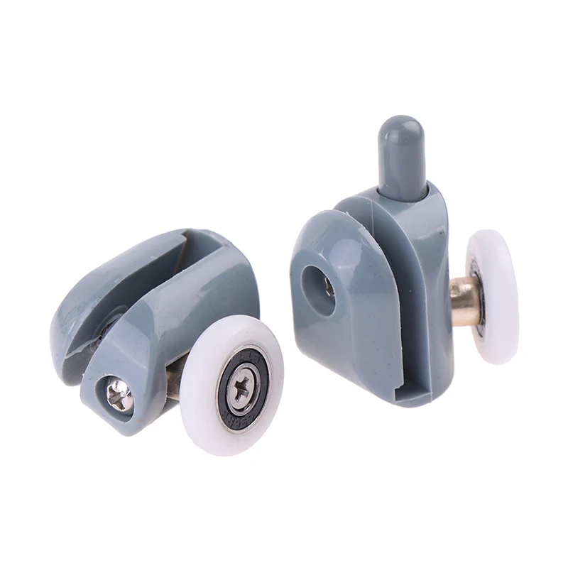 New 4 Pieces 25mm Household Shower Room Cabins Pulley Shower Room Roller/Wheels/Pulleys Diameter Single Wheel Shower Room Pulley