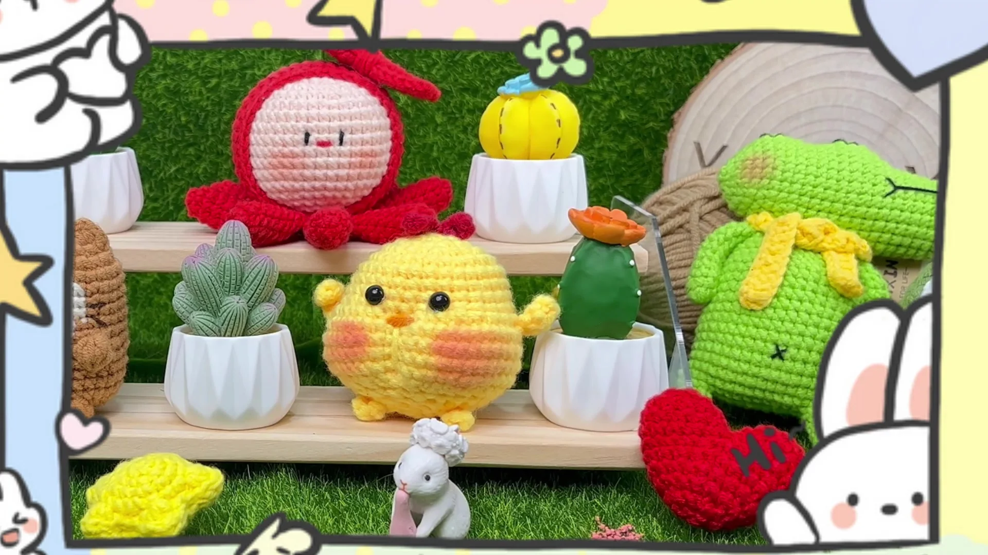 Chameleon Crochet Kit with Video Tutorial