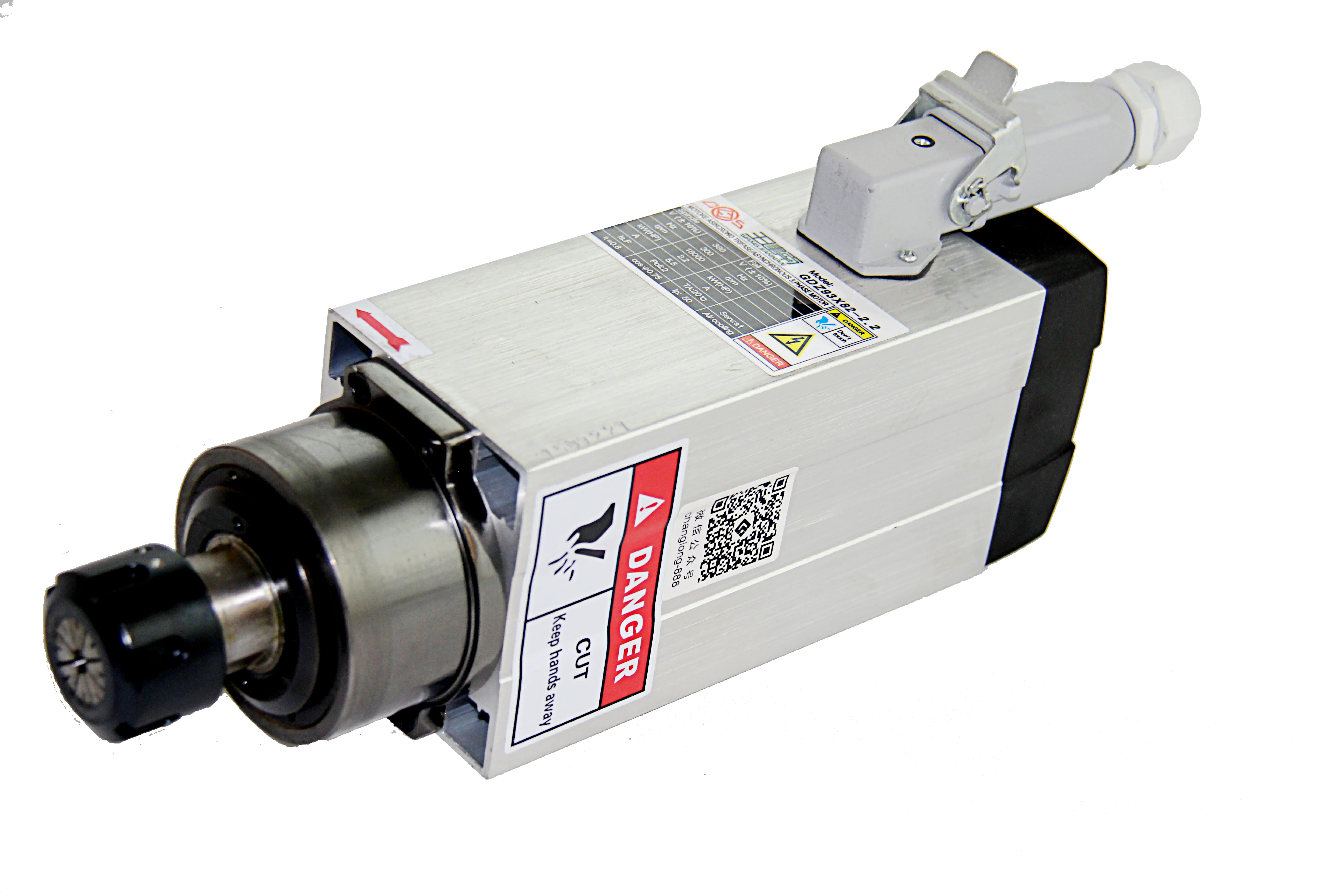 GDZ  2.2kw Spindle Motor for Cnc Machine Cooled by air
