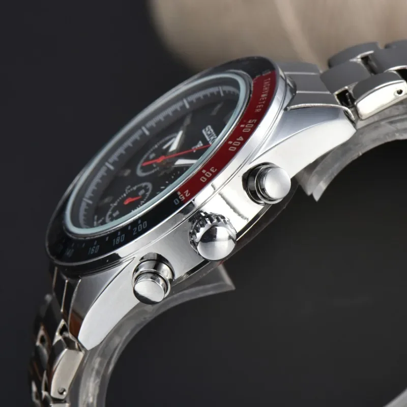 ساعة Seiko الفاخرة الجديدة للأعمال كاجوال رياضية متعددة الوظائف كرونوغراف رائجة البيع للرجال كوارتز غير ميكانيكية