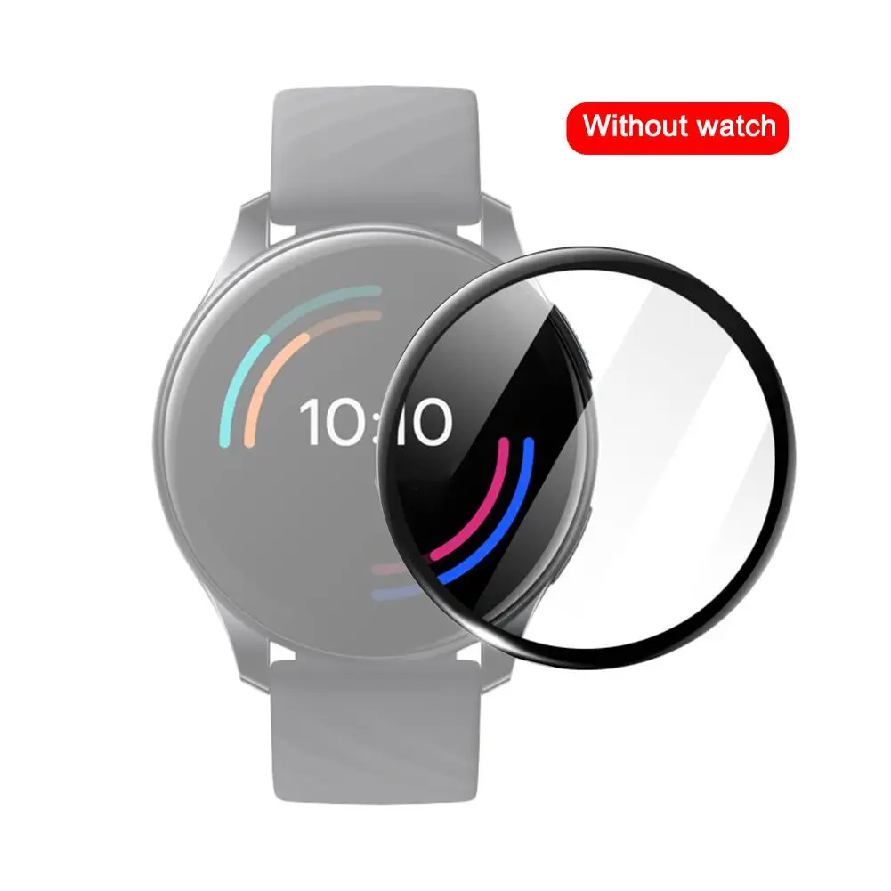 Protetor de tela HD anti-risco para relógio OnePlus, capa completa, filme de vidro temperado, acessórios para relógios inteligentes, transporte da gota