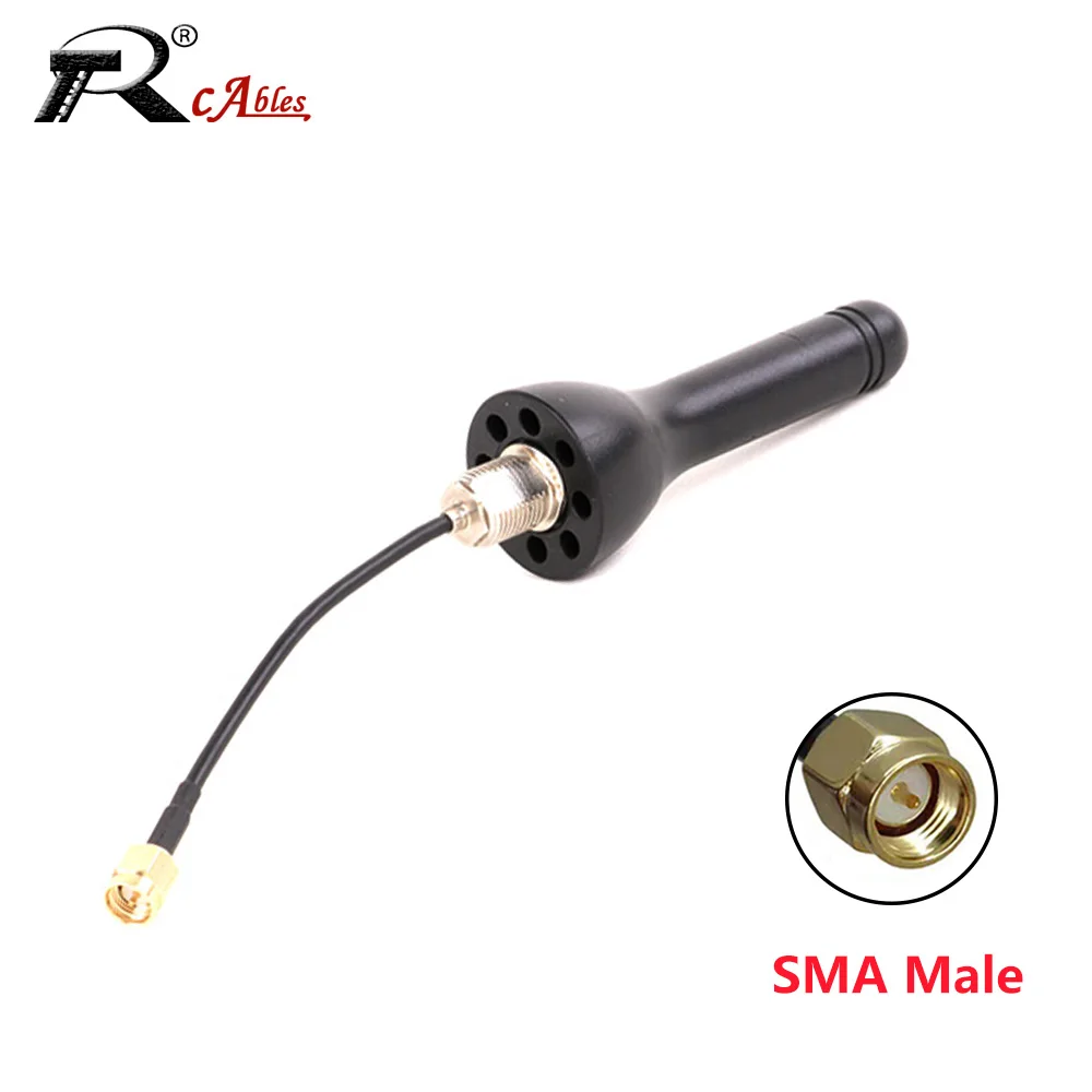 1PC 2.4G Information Machine Outdoor Cabinet Street Lamp Antenna M12 Tooth Waterproof Unattended Antenna