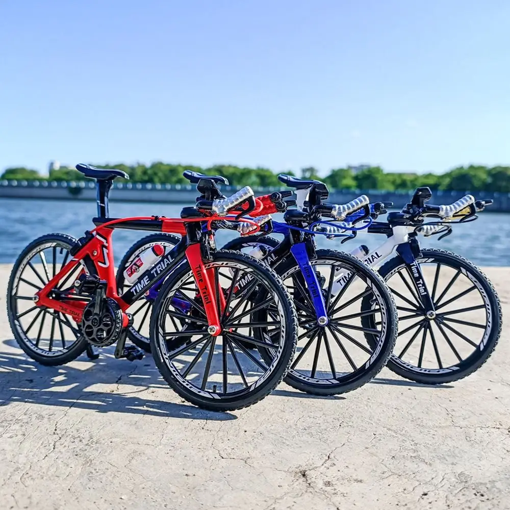 Kids Adult Diecast Mountain Bike Model Racing Ornament Mini Bicycle Pocket Alloy Simulation Bicycle For Boys