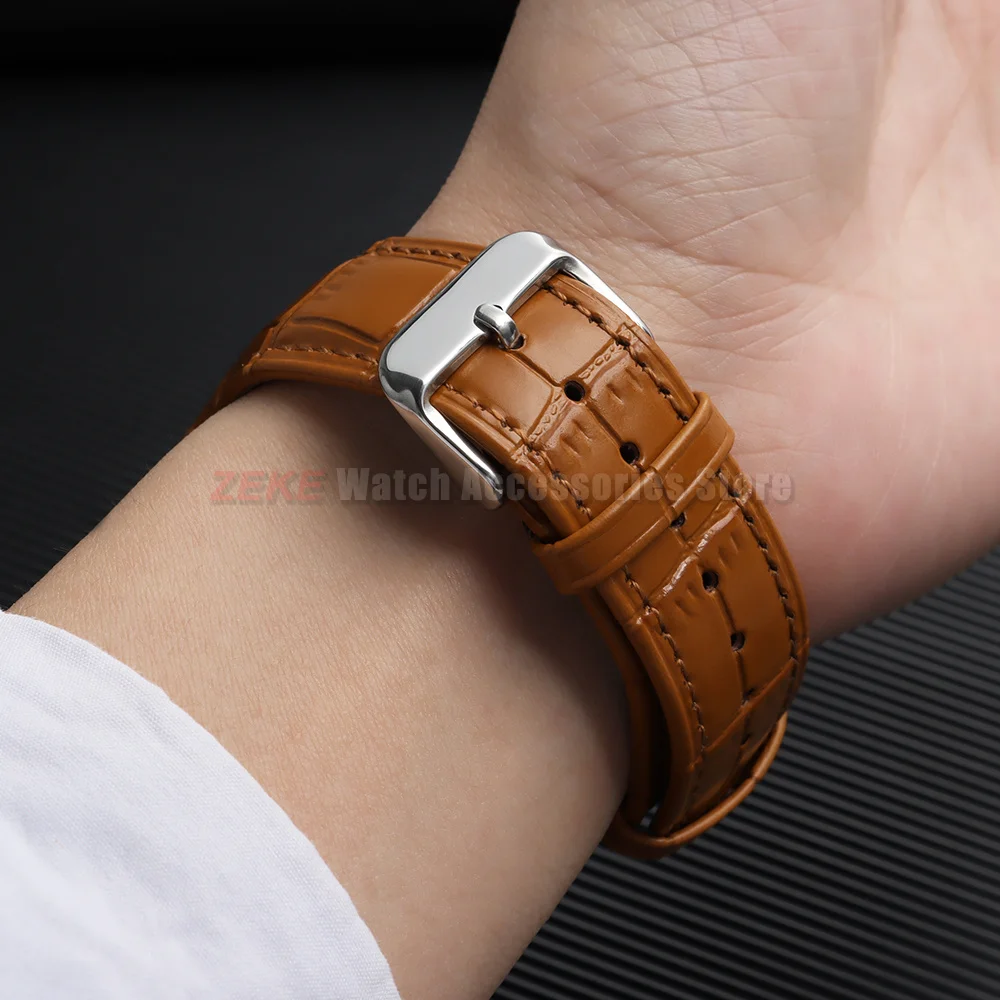 12/13/14/15/16/18/19/20/21/22/23/24mm Leder-Uhrenarmband für DW Ultra Slim Uhrenarmband Universal Herren Damen Armband Zubehör – Detail 9