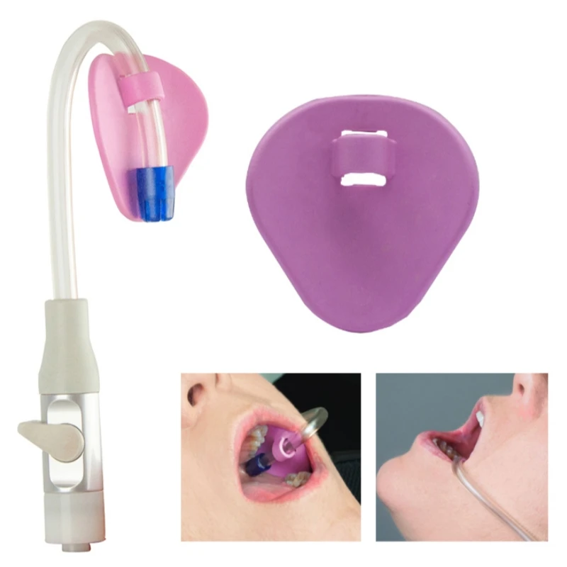 50 قطعة/الحقيبة أنبوب شفط الأسنان حامل أنبوب اللعاب القاذف HVE أنبوب الموضع الأوتوكلاف #1