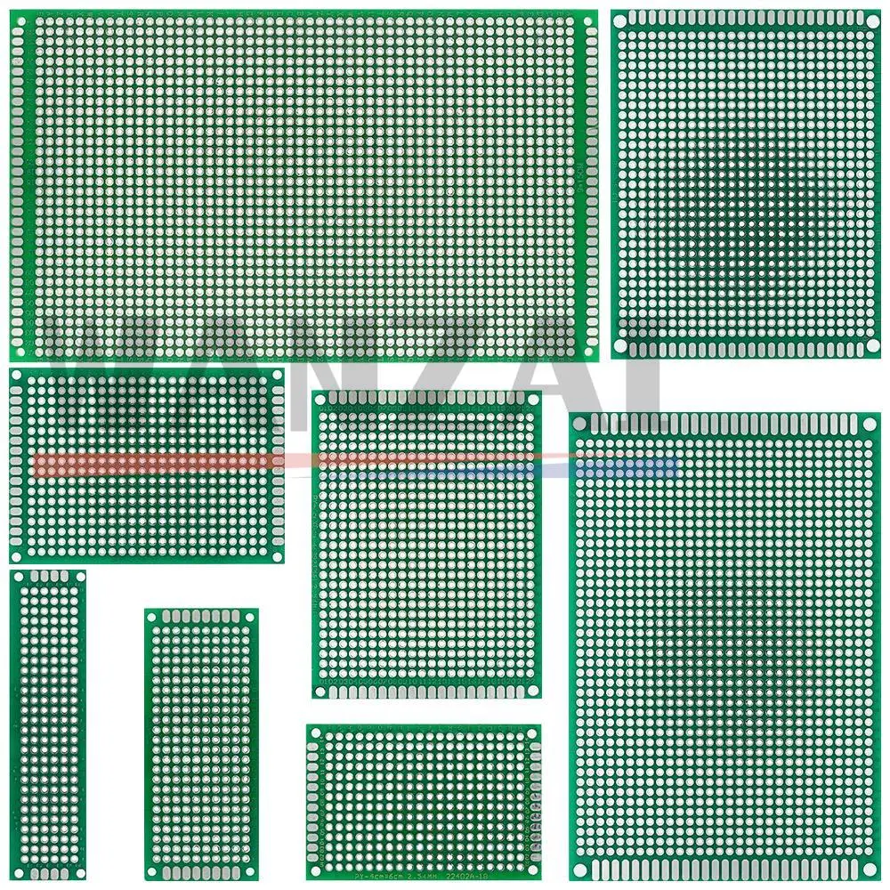 7x9 6x8 5x7 4x6 3x7 2x8cm Double Side Prototype Diy Universal Printed Circuit PCB Board Protoboard 4*6 6*8 5*7 3*7