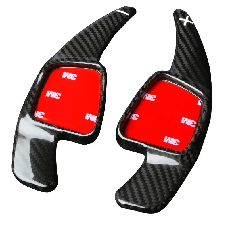 

Carbon fiber car steering wheel shift paddles for Audi R8 A3 A4L A5 Q3 Q5 TTS S3 A6