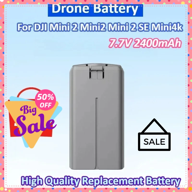 

NEW Drone Batterys 7.7V 2400mAh for DJI Mini 2 Mini2 Mini 2 SE Mini4k Replacement Drone Intelligent Flight Accessories