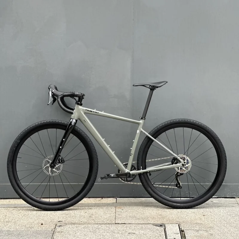 TIMETRY グラベル Sサイズ ディスクフレームセット　作成中 TIMETRY Gravel Bike Frameset Aluminum Alloy Gravel Road Bicycle