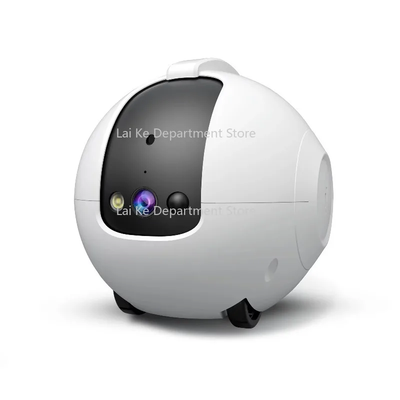 

Auto-Moving Cat Companion Remote Cam-eraLaser Feather Play with Playback Night Tracking Under SofaSriHome App Control