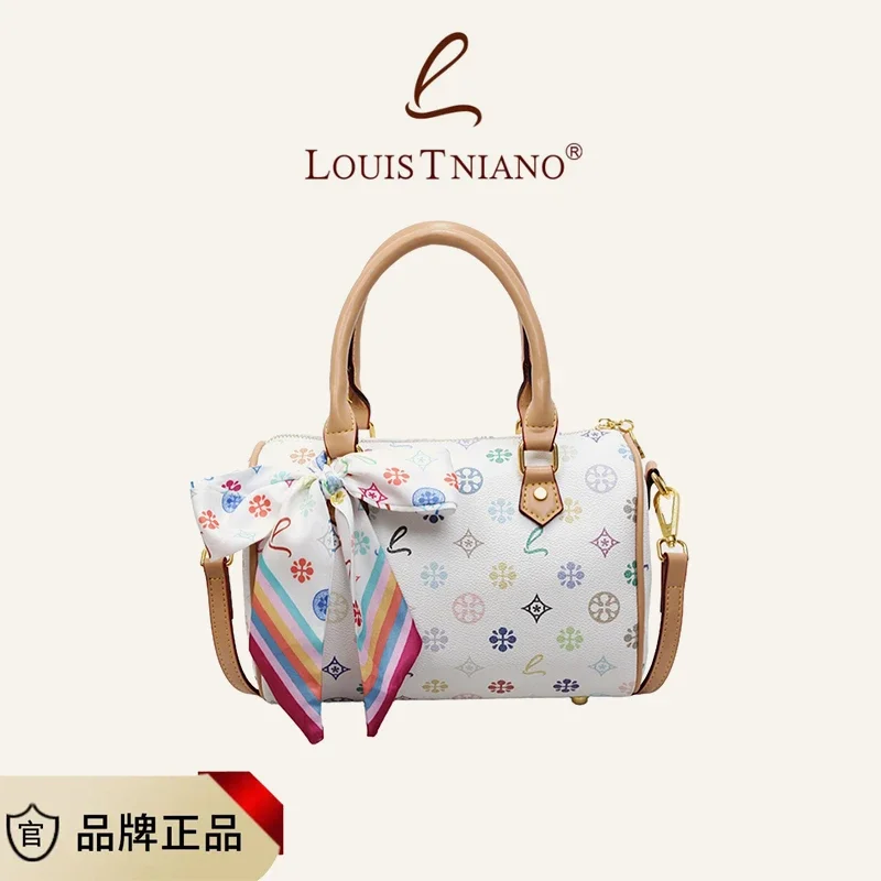 Vintage Luxury Fashionable Diaper Bag For Women Designer Leather Large Capacity Tote Elegant Minimalist Classic Stylish Commuter