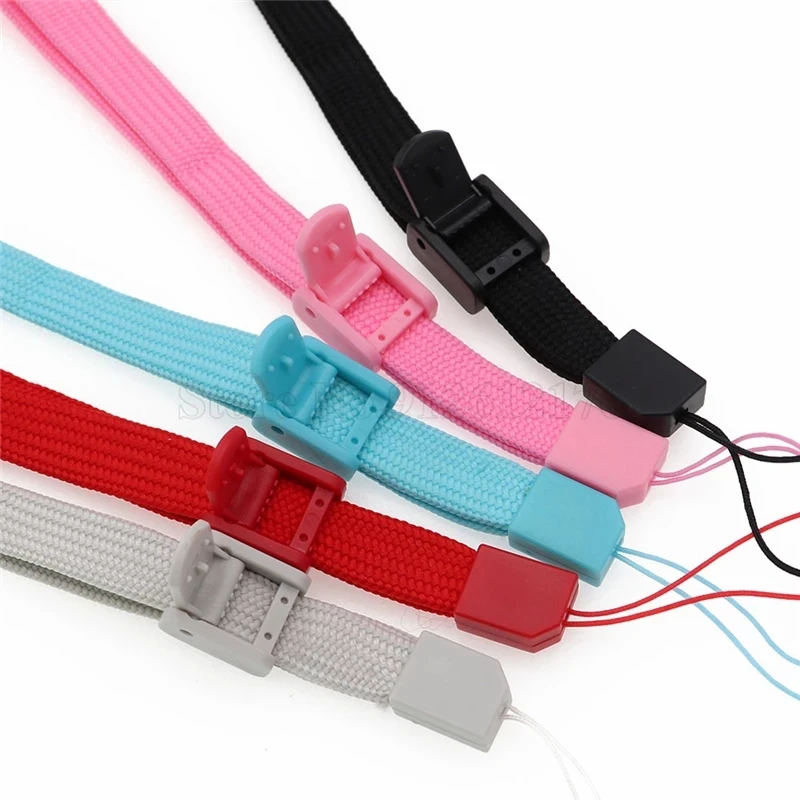 

1000Pcs/lot Adjustable Wrist Strap Hand Strap Lanyard Rope For Wii WiiU remote controller PS3 move/PSV/3DS Console Hand rope