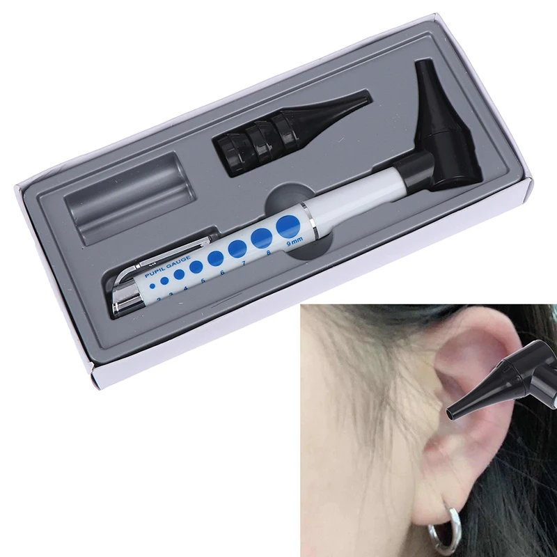 3Pcs/set Hand-held Endoscope Earwax Remover Ear Nose Cleaner Pliers Pick Light Ear Light Test Otoscope Ear Picking Tool Ear Care