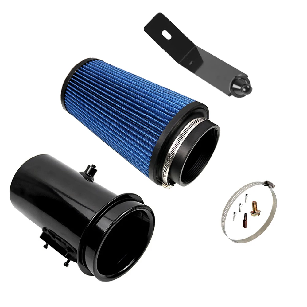 Aluminum Car Cold Air Intake Pipe Kit for Ford F-250 F-350 F-450 Super Duty 6.4L Powerstroke Diesel 2008-2010